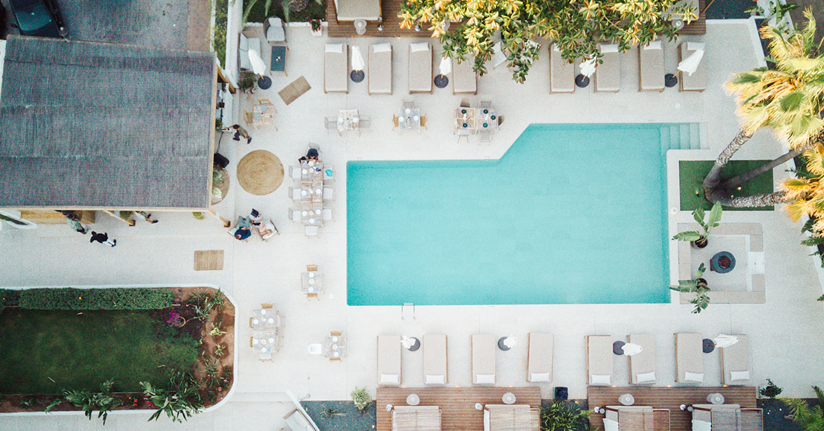 Piscina Hotel Boutique & Spa Las Mimosas Ibiza